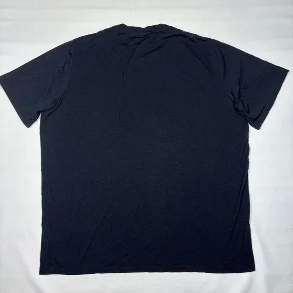 Cactus Outdoor New Zealand Merino Wool Blend Black Short Sleeve T-Shirt Mens 3XL - Picture 6 of 8